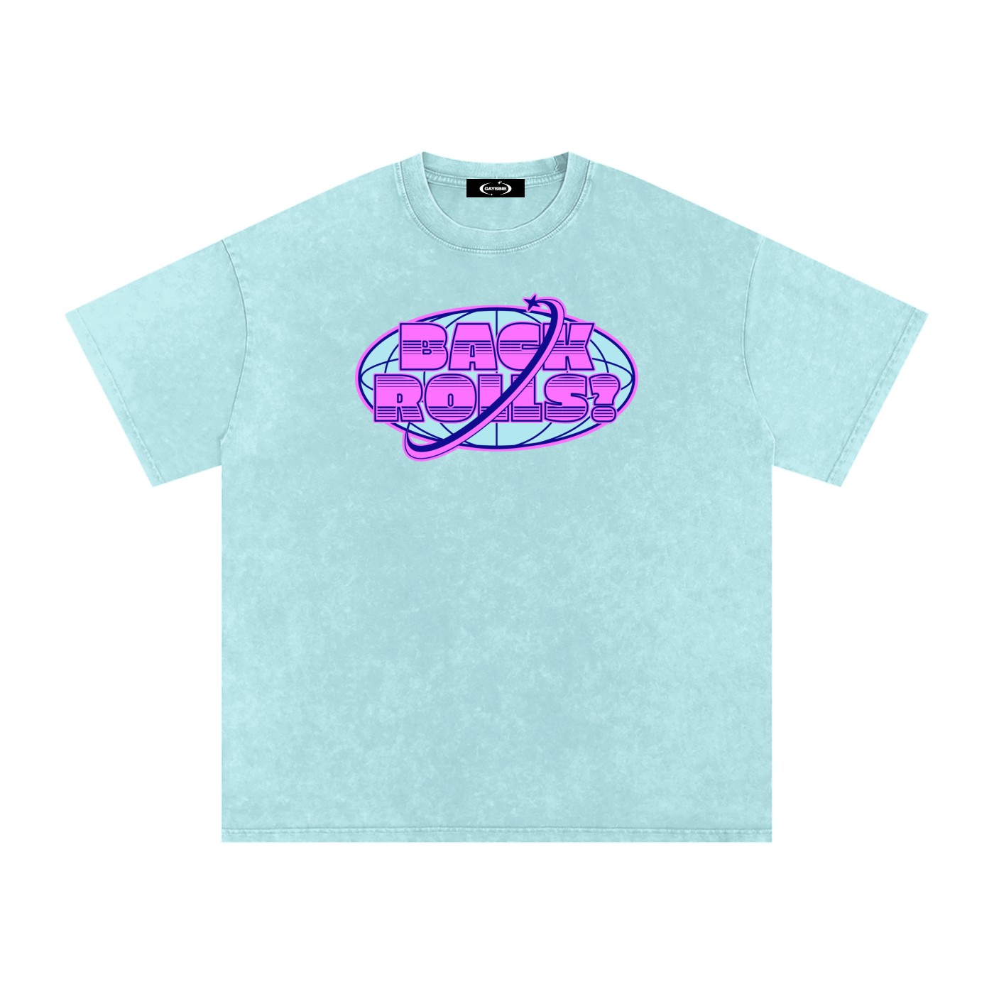 Oversize Tee OCEAN / S BACK ROLLS Premium Oversized Tee - GAYSBIE PREMIUM MATERIALS