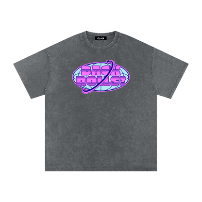 Oversize Tee STORM / S BACK ROLLS Premium Oversized Tee - GAYSBIE PREMIUM MATERIALS
