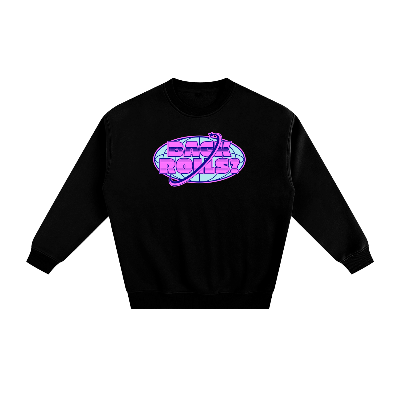 Premium Sweat Black / S BACK ROLLS?  Thick Fleece Sweat ~ GAYBSIE PREMIUM MATERIALS