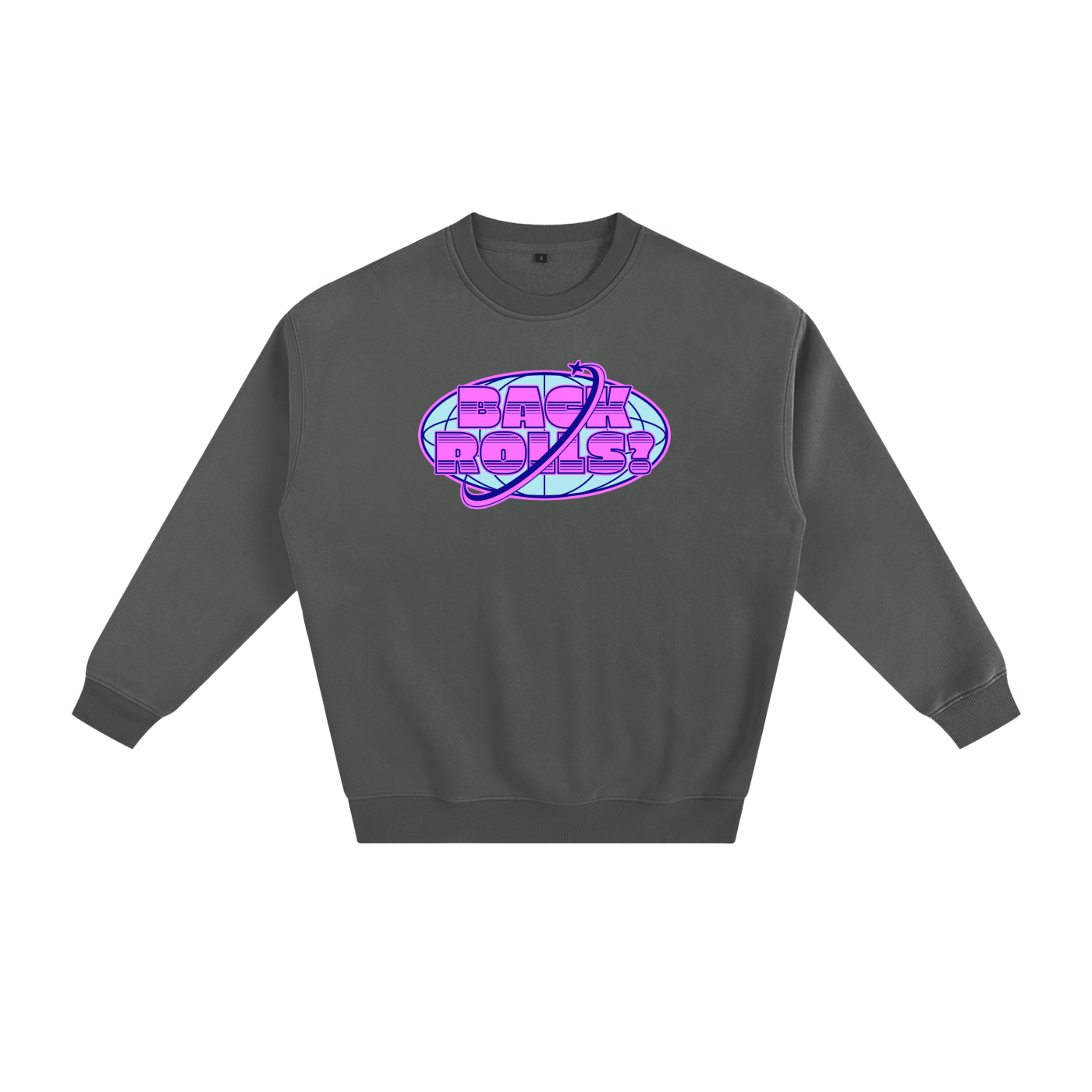 Premium Sweat Gray / S BACK ROLLS?  Thick Fleece Sweat ~ GAYBSIE PREMIUM MATERIALS