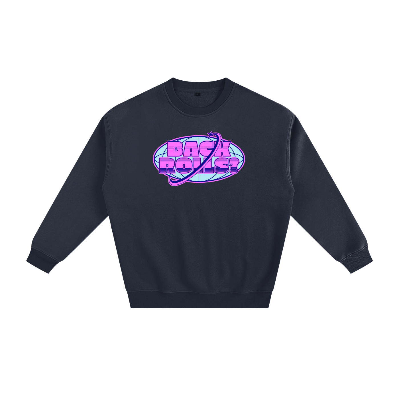 Premium Sweat Navy Blue / S BACK ROLLS?  Thick Fleece Sweat ~ GAYBSIE PREMIUM MATERIALS
