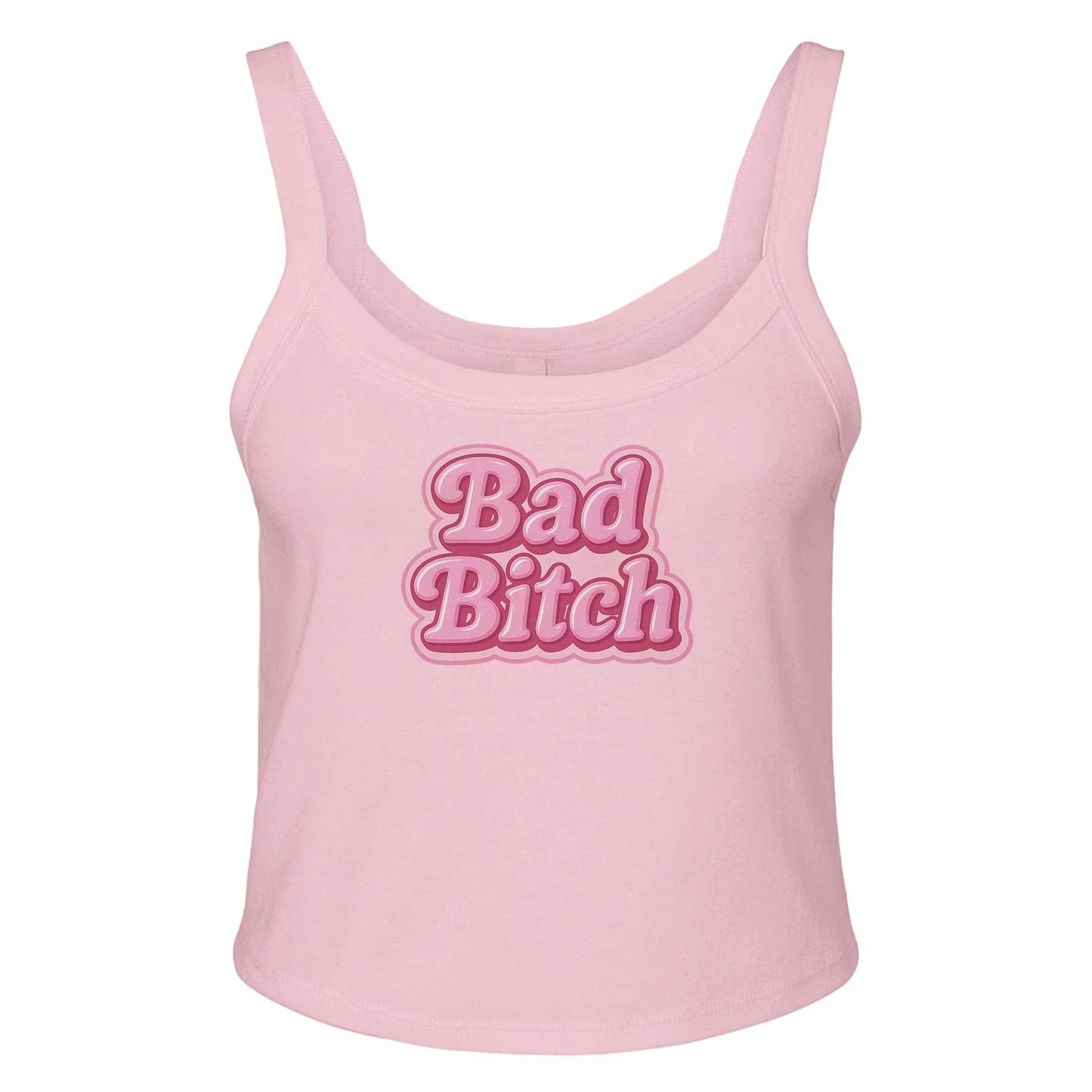 Ribbed Tank BLUSH / XS Bad Bitch Baby Ribbed Tank ~ GAYSBIE PREMIUM MATERIALS