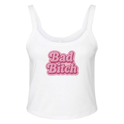 Ribbed Tank ICE / XS Bad Bitch Baby Ribbed Tank ~ GAYSBIE PREMIUM MATERIALS
