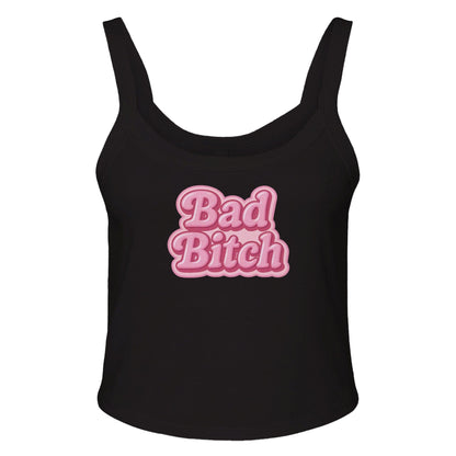 Ribbed Tank MIDNIGHT / XS Bad Bitch Baby Ribbed Tank ~ GAYSBIE PREMIUM MATERIALS