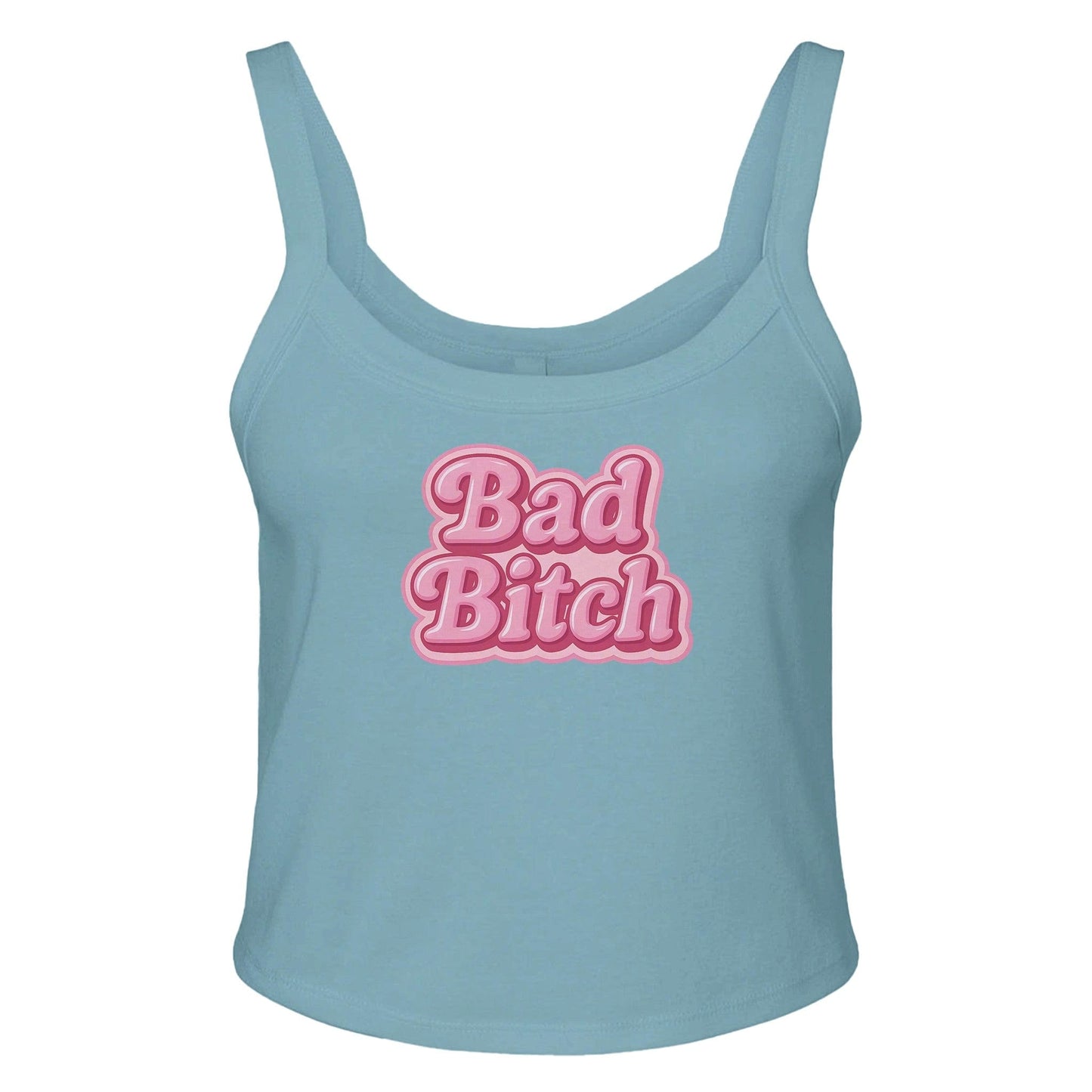 Ribbed Tank OCEAN / XS Bad Bitch Baby Ribbed Tank ~ GAYSBIE PREMIUM MATERIALS