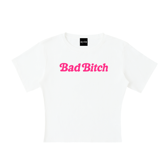Baby Tee ICE / S Bad Bitch Baby Tee ~ GAYSBIE PREMIUM MATERIALS