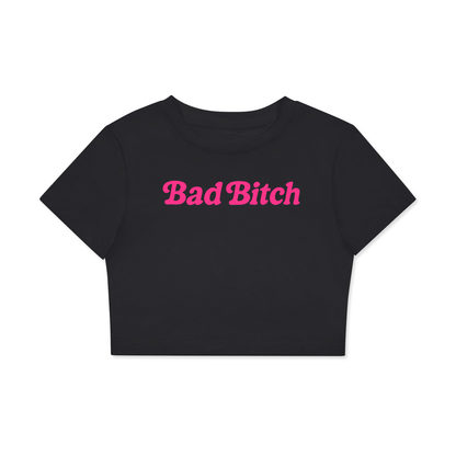 Crop Tee MIDNIGHT / XS Bad Bitch Crop Tee ~ GAYSBIE PREMIUM MATERIALS