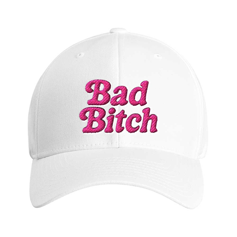 Caps ICE / L-XL Bad Bitch Embroidered Cap ~ GAYSBIE PREMIUM MATERIALS