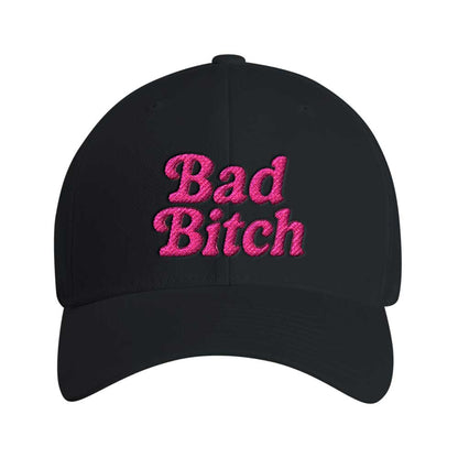 Caps MIDNIGHT / L-XL Bad Bitch Embroidered Cap ~ GAYSBIE PREMIUM MATERIALS