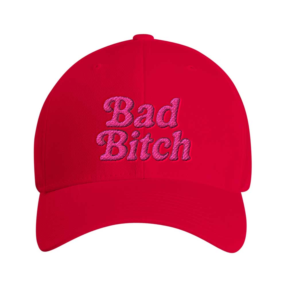 Caps SPICY / L-XL Bad Bitch Embroidered Cap ~ GAYSBIE PREMIUM MATERIALS