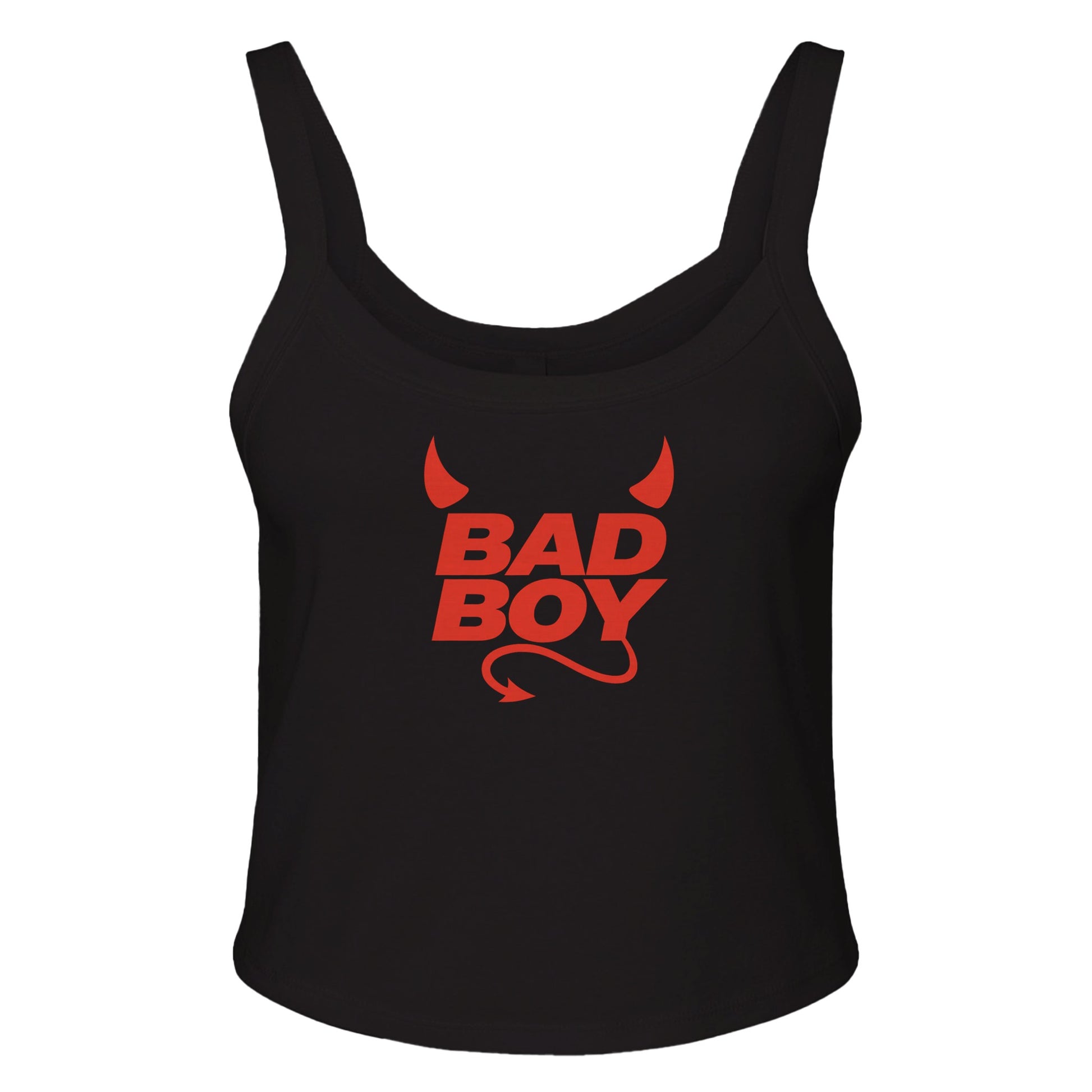 Ribbed Tank MIDNIGHT / XS BAD BOY Devil Baby Ribbed Tank ~ GAYSBIE PREMIUM MATERIALS