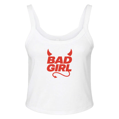 Ribbed Tank ICE / XS BAD GIRL Devil Baby Ribbed Tank ~ GAYSBIE PREMIUM MATERIALS
