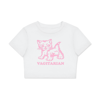 VAGITARIAN PUSSY Crop Tee ~ GAYSBIE