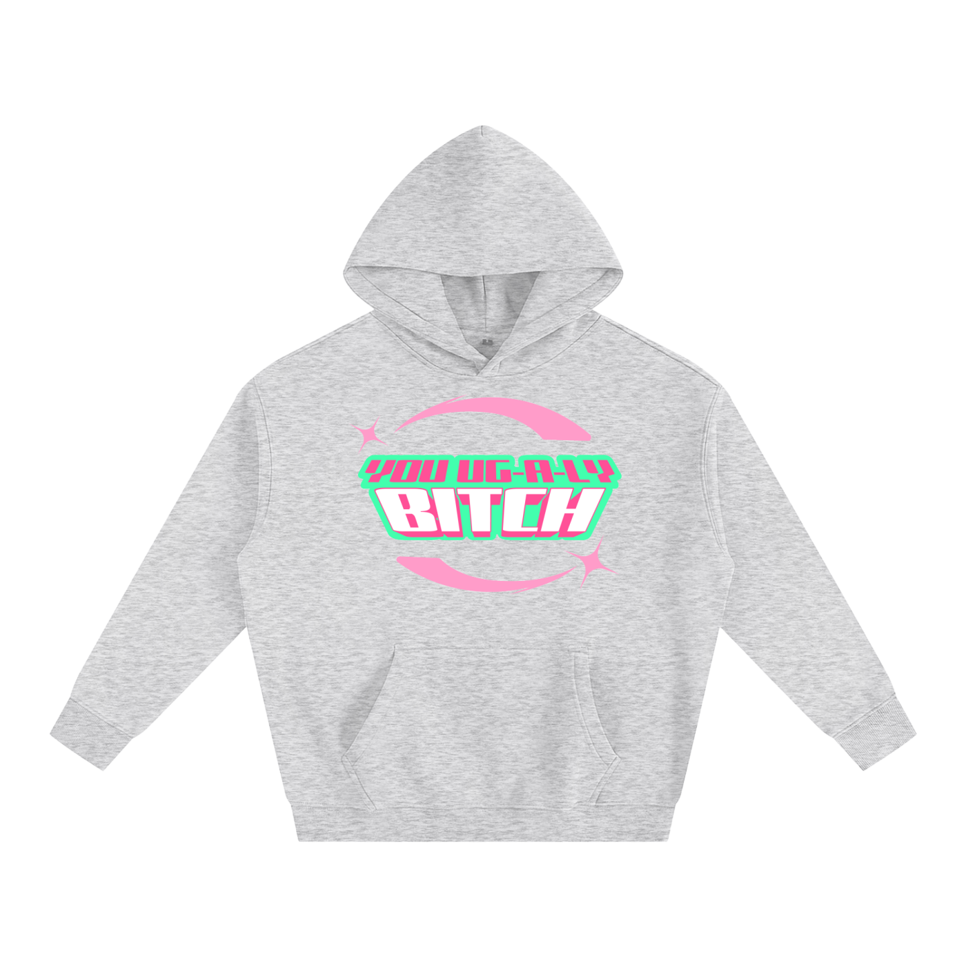 UG-A-LY Heavy Fleece Hoodie ~ GAYSBIE