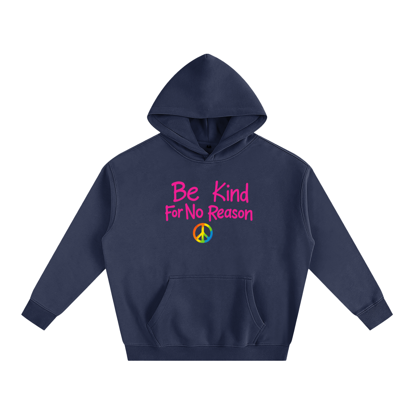 Premium Hood ECLIPSE / S Be Kind For No Reason Heavy Fleece Hoodie ~ GAYSBIE PREMIUM MATERIALS