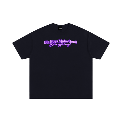 Oversize Tee Black / S Big Boys Make Good Everything! Oversize Signature Tee ~ GAYSBIE PREMIUM MATERIALS
