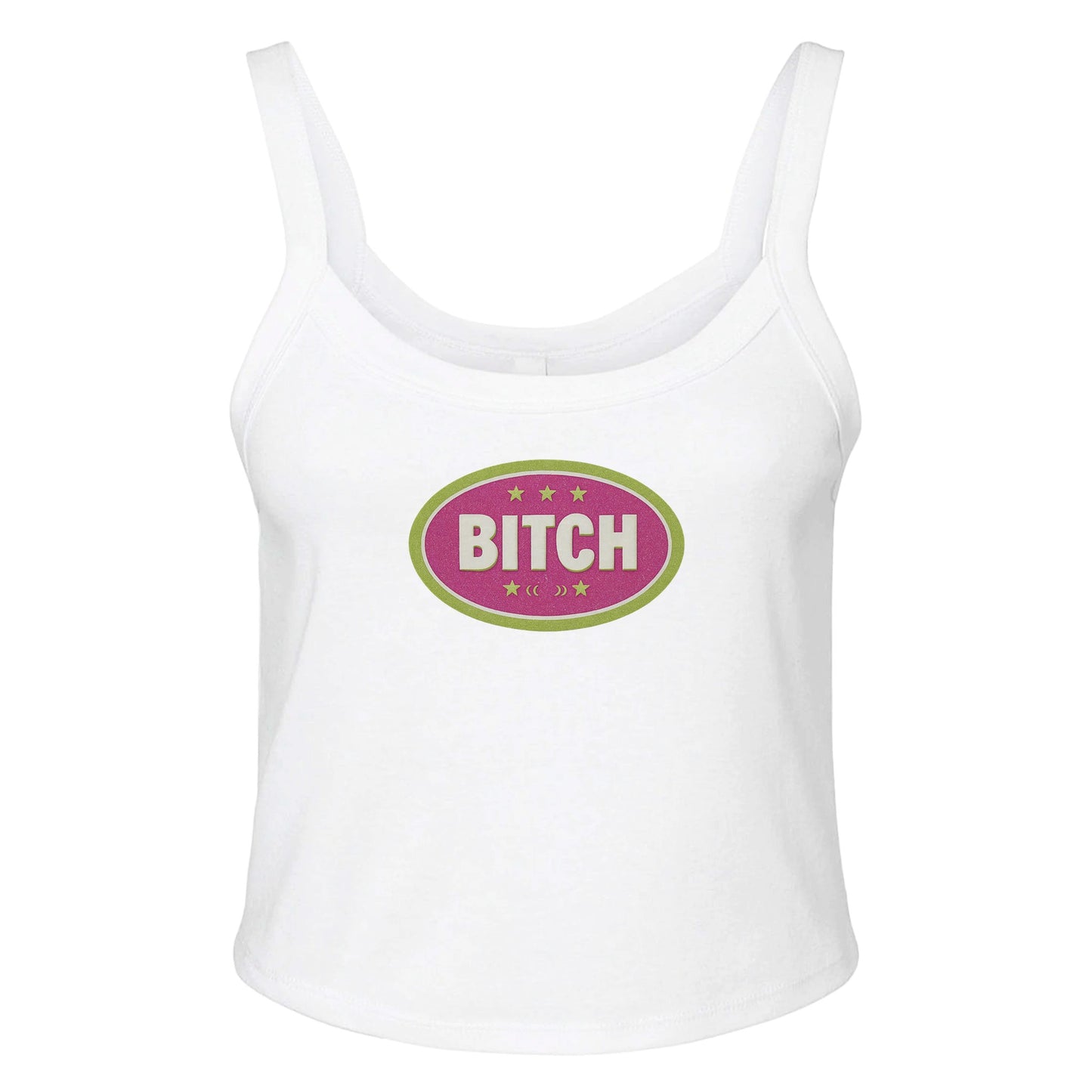 Ribbed Tank ICE / XS BITCH BADGE - Baby Ribbed Tank ~ GAYSBIE PREMIUM MATERIALS