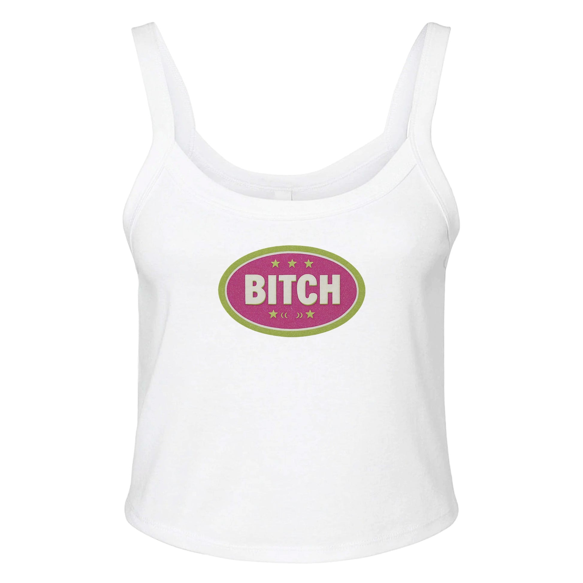Ribbed Tank ICE / XS BITCH BADGE - Baby Ribbed Tank ~ GAYSBIE PREMIUM MATERIALS