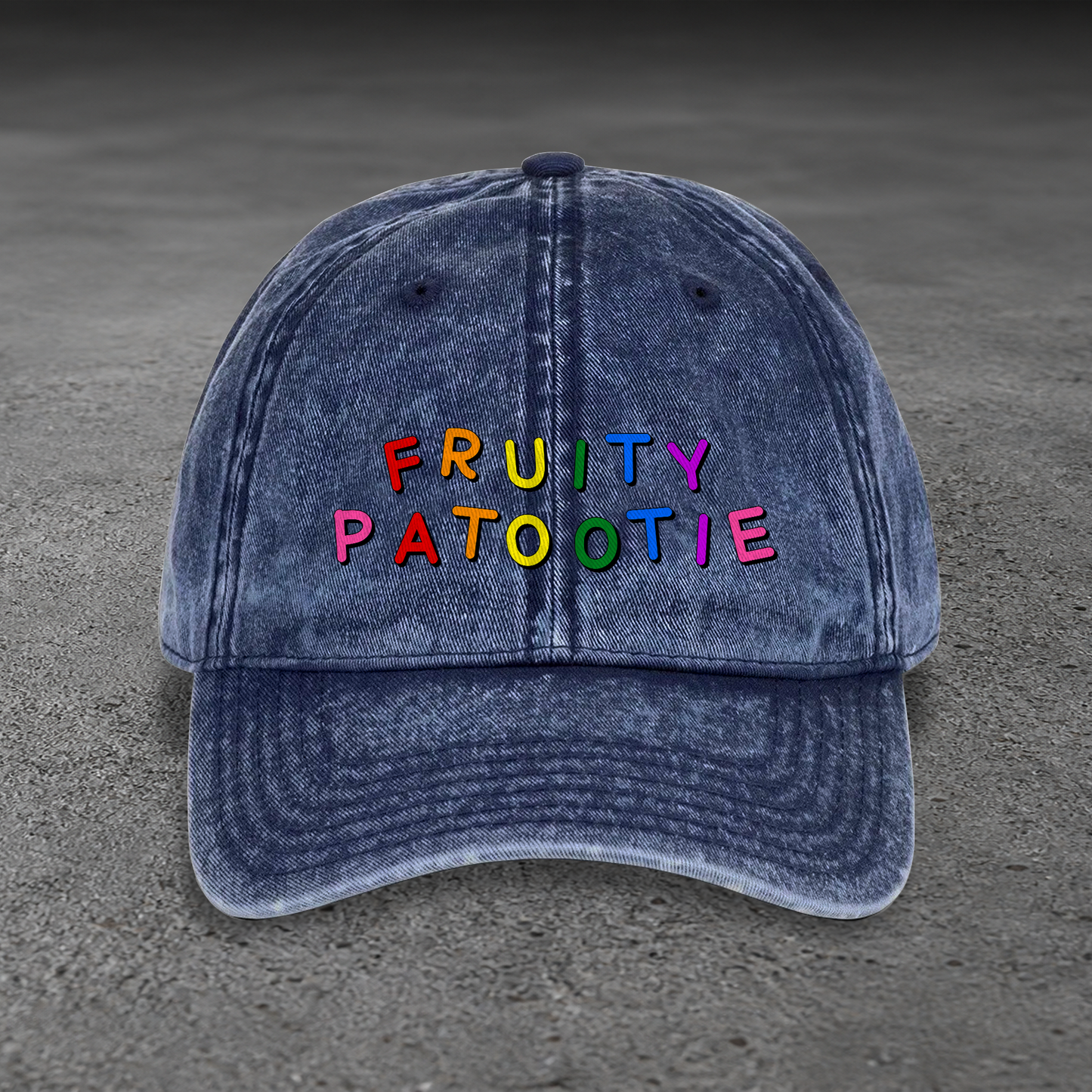 FRUITY PATOOTIE Wash Cap ~ GAYSBIE