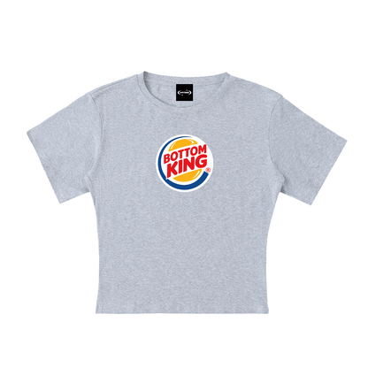 Baby Tank STONE / S BOTTOM KING BURGER Baby Tee ~ GAYSBIE PREMIUM MATERIALS