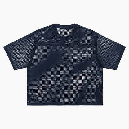 BOTTOM KING BURGER Boxy Mesh Tee ~ GAYSBIE ODMPOD