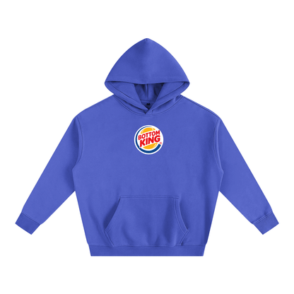 Premium Hood ELECTRIC / S BOTTOM KING BURGER Heavy Fleece Hoodie ~ GAYSBIE PREMIUM MATERIALS