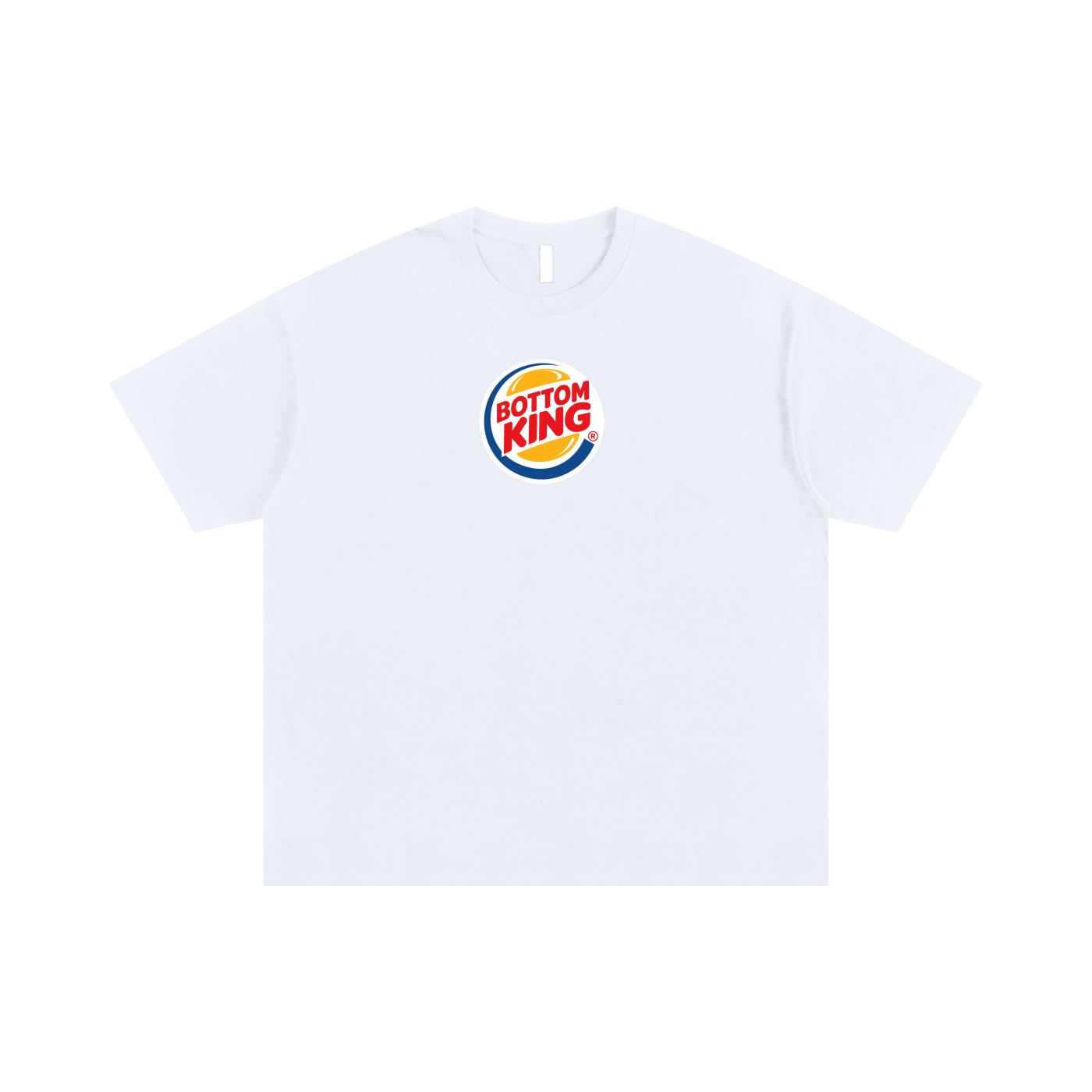 Oversize Tee ICE / S BOTTOM KING BURGER Oversize Signature Tee ~ GAYSBIE PREMIUM MATERIALS