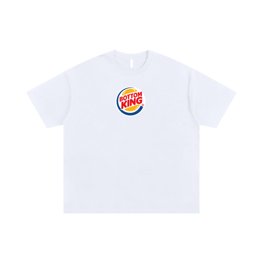 Oversize Tee ICE / S BOTTOM KING BURGER Oversize Signature Tee ~ GAYSBIE PREMIUM MATERIALS