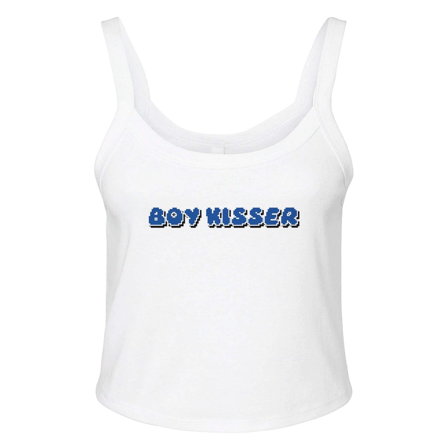 Ribbed Tank ICE / XS BOY KISSER Baby Ribbed Tank ~ GAYSBIE PREMIUM MATERIALS