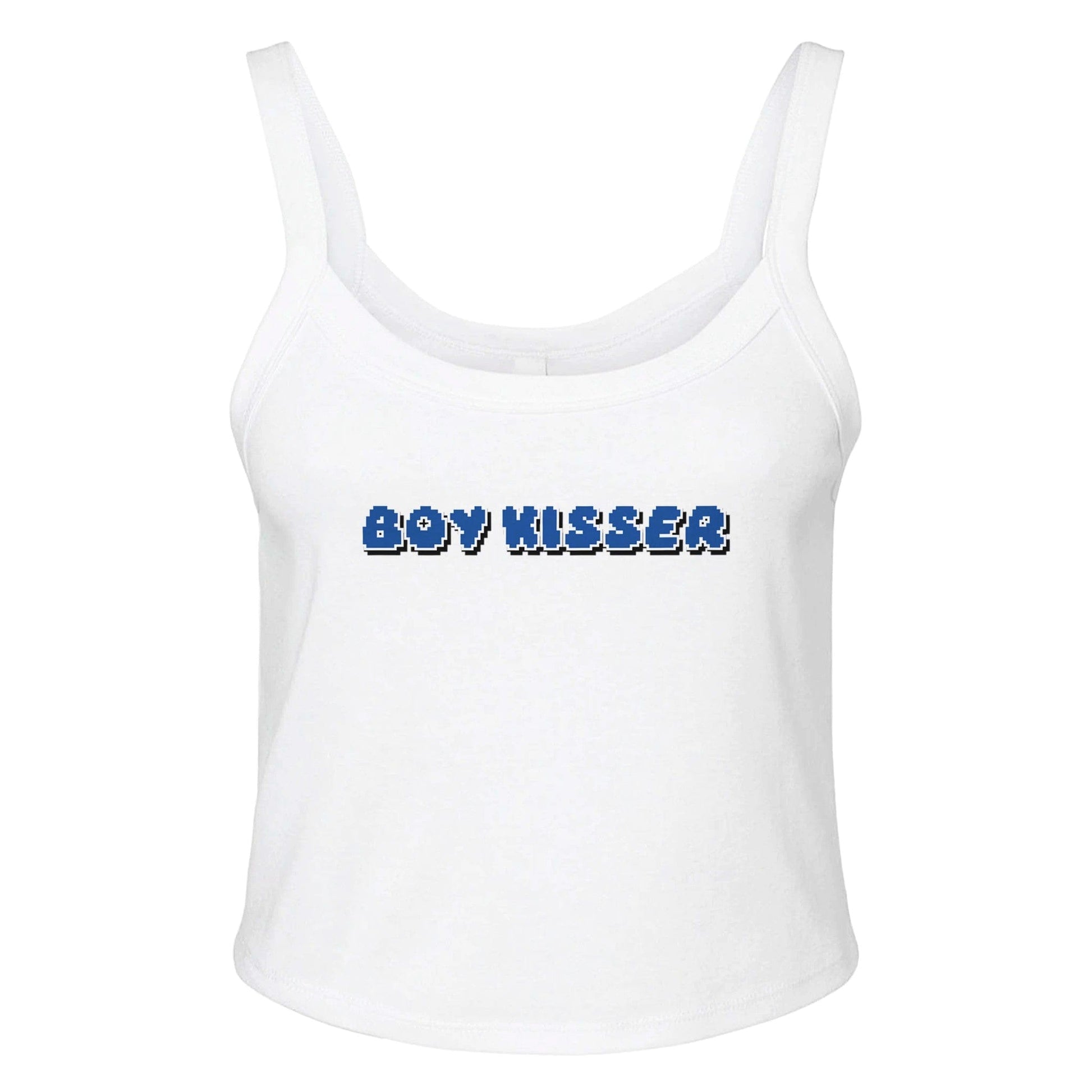 Ribbed Tank ICE / XS BOY KISSER Baby Ribbed Tank ~ GAYSBIE PREMIUM MATERIALS