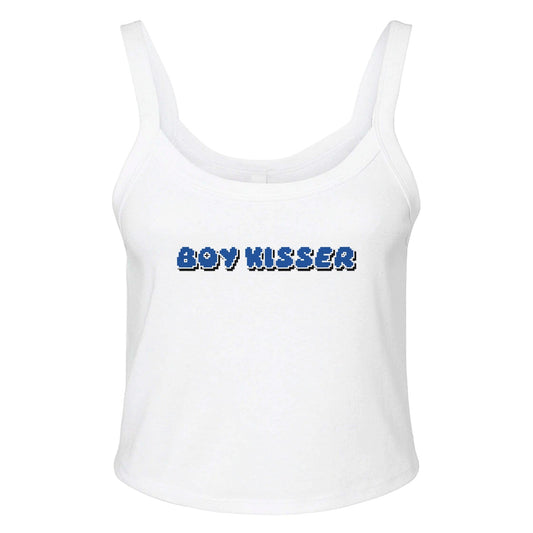 Ribbed Tank ICE / XS BOY KISSER Baby Ribbed Tank ~ GAYSBIE PREMIUM MATERIALS
