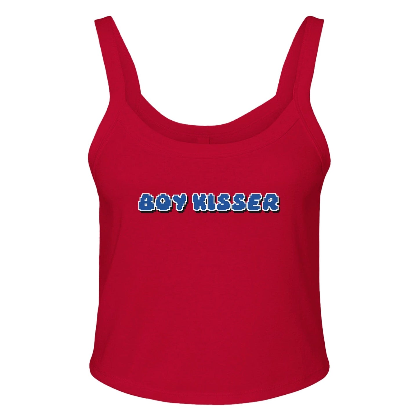 Ribbed Tank SPICY / XS BOY KISSER Baby Ribbed Tank ~ GAYSBIE PREMIUM MATERIALS