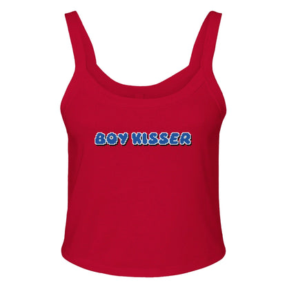 Ribbed Tank SPICY / XS BOY KISSER Baby Ribbed Tank ~ GAYSBIE PREMIUM MATERIALS