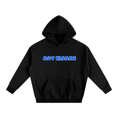 Premium Hood MIDNIGHT / S BOY KISSER Heavy Fleece Hoodie ~ GAYSBIE PREMIUM MATERIALS