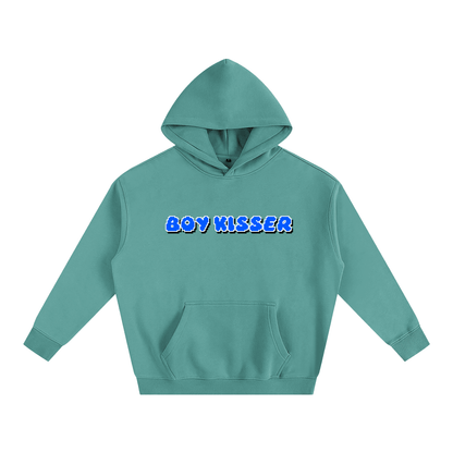 Premium Hood MINTY / S BOY KISSER Heavy Fleece Hoodie ~ GAYSBIE PREMIUM MATERIALS