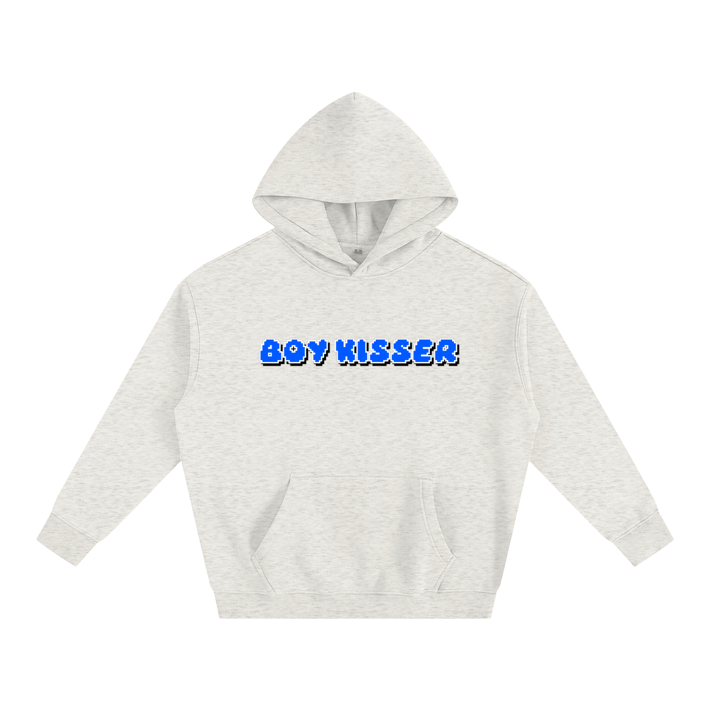 Premium Hood OAT / S BOY KISSER Heavy Fleece Hoodie ~ GAYSBIE PREMIUM MATERIALS
