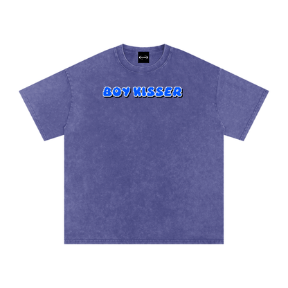 Oversize Tee GRAPE / S BOY KISSER Premium Oversized Tee ~ GAYSBIE PREMIUM MATERIALS
