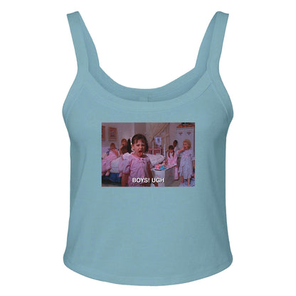 Ribbed Tank BLUEY / XS BOYS! UGH Baby Ribbed Tank ~ GAYSBIE PREMIUM MATERIALS