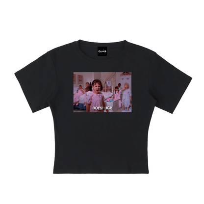 Baby Tee MIDNIGHT / S BOYS! UGH Baby Tee ~ GAYSBIE PREMIUM MATERIALS