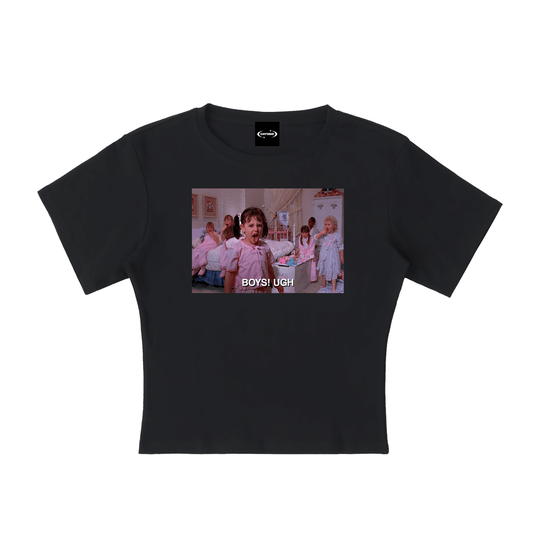 Baby Tee MIDNIGHT / S BOYS! UGH Baby Tee ~ GAYSBIE PREMIUM MATERIALS