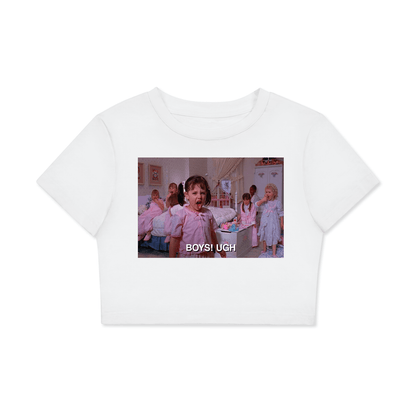 Crop Tee ICE / XS BOYS! UGH Crop Tee ~ GAYSBIE PREMIUM MATERIALS
