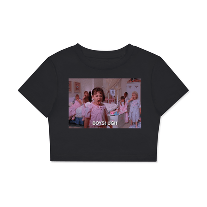 Crop Tee MIDNIGHT / XS BOYS! UGH Crop Tee ~ GAYSBIE PREMIUM MATERIALS