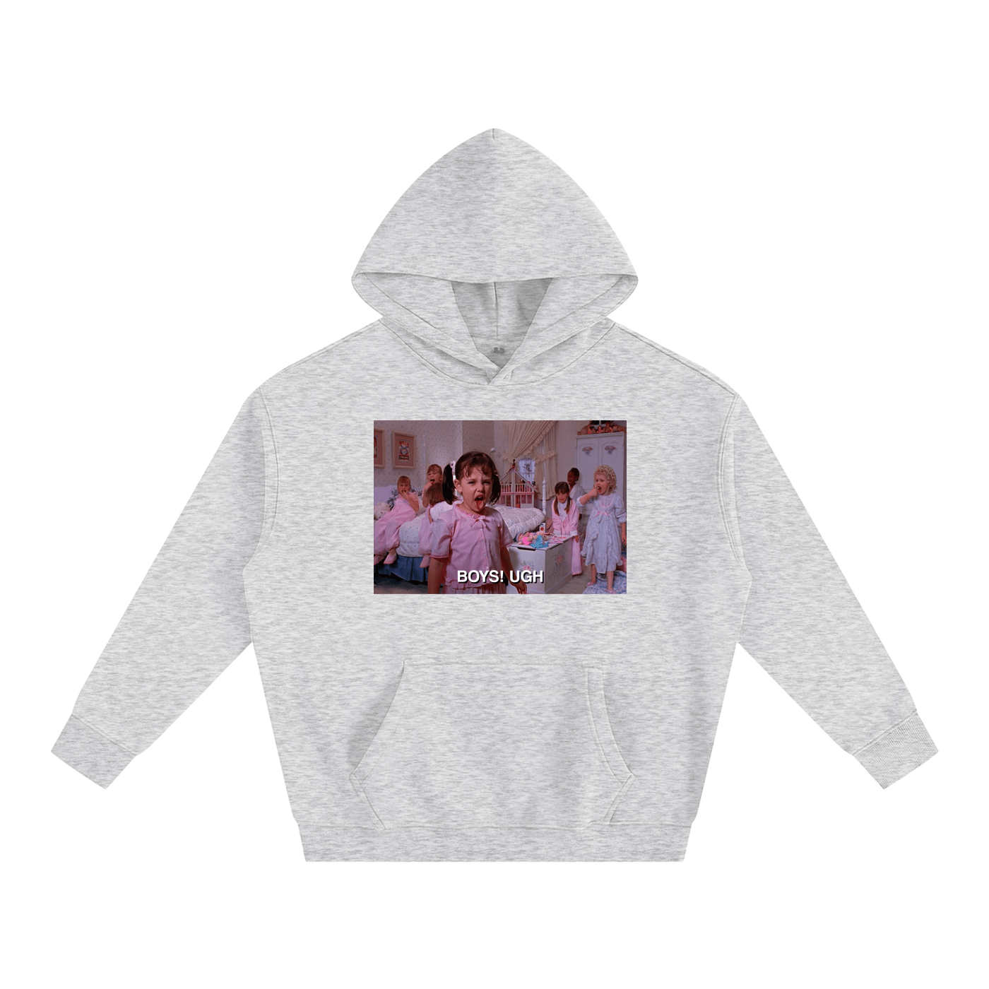 Premium Hood STONE / S BOYS! UGH Heavy Fleece Hoodie ~ GAYSBIE PREMIUM MATERIALS