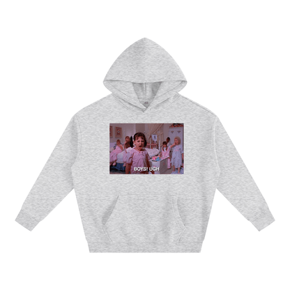 Premium Hood STONE / S BOYS! UGH Heavy Fleece Hoodie ~ GAYSBIE PREMIUM MATERIALS