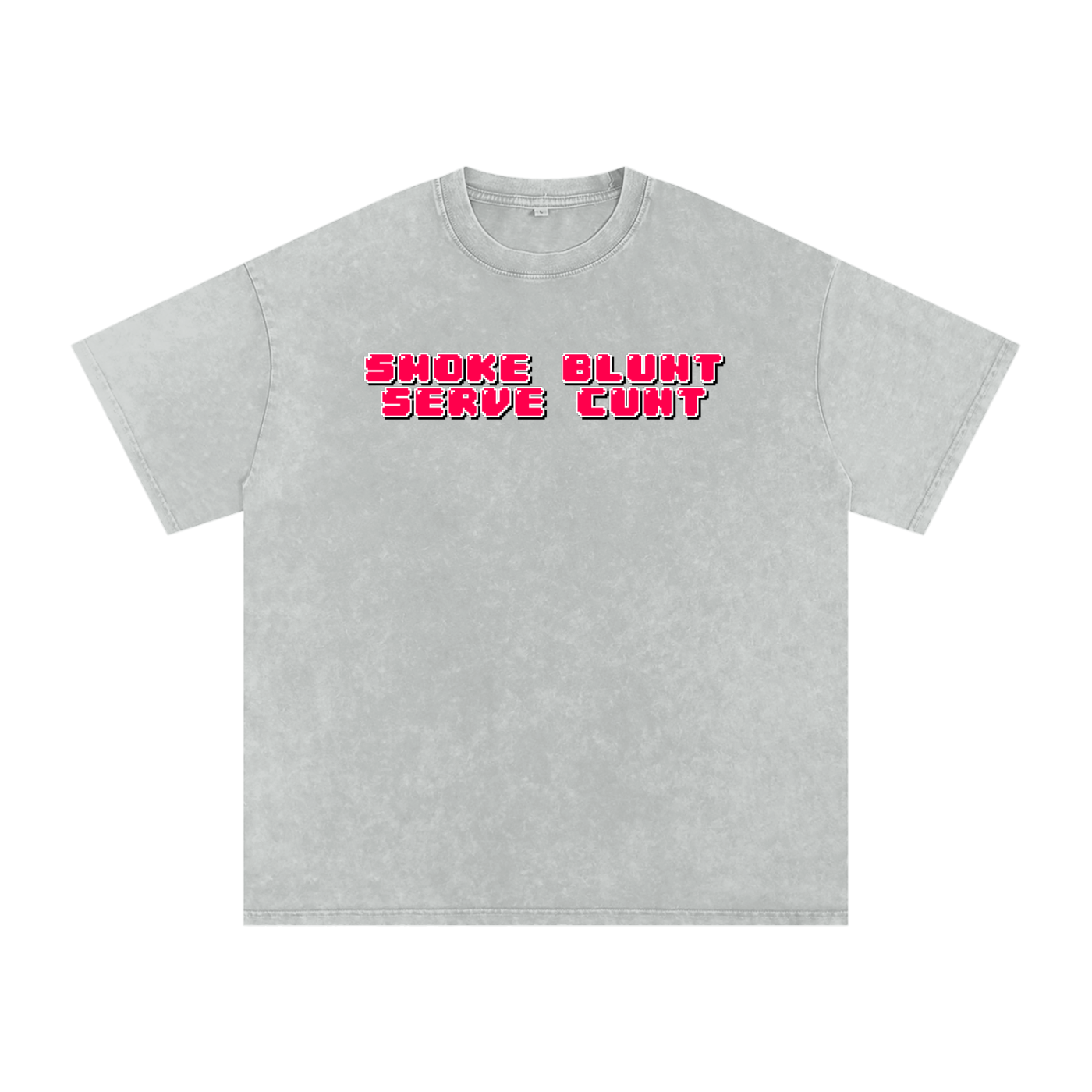SMOKE BLUNT SERVE CUNT Premium Oversized Tee ~ GAYSBIE