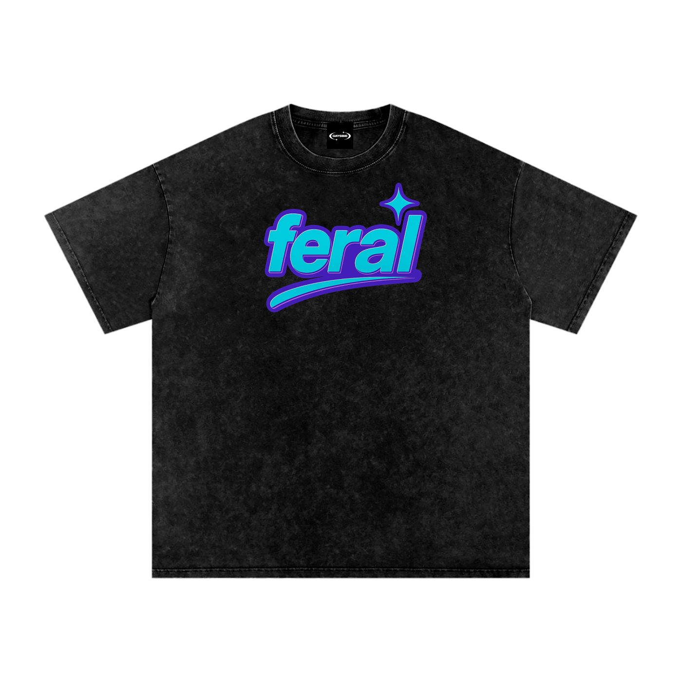 FERAL Y2K Premium Oversized Tee ~ GAYSBIE