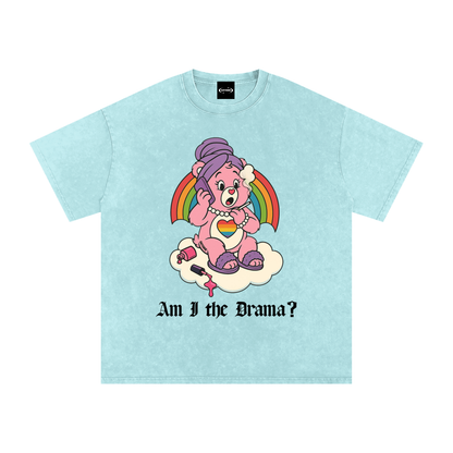AM I THE DRAMA? BEAR Premium Oversized Tee ~ GAYSBIE