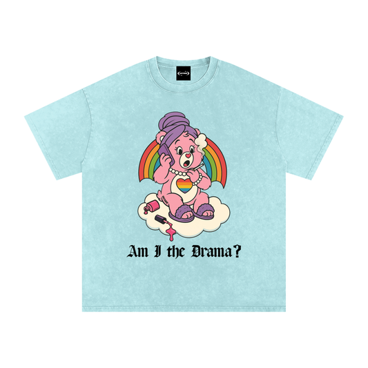 AM I THE DRAMA? BEAR Premium Oversized Tee ~ GAYSBIE
