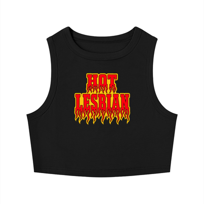 HOT LESBIAN Crop Tank ~ GAYSBIE