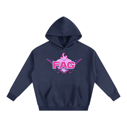 FAG Heavy Fleece Hoodie ~ GAYSBIE